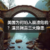美国为何陷入崩溃危机？演员揭露三大隐患