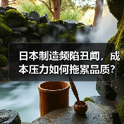 日本制造频陷丑闻,成本压力如何拖累品质? 日本制造频陷丑闻,成本压力如何拖累品质?