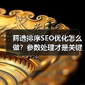 筛选排序SEO优化怎么做？参数处理才是关键！