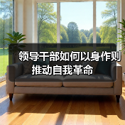 领导干部如何以身作则推动自我革命 领导干部如何以身作则推动自我革命