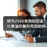 铜市2026年将如何走?长单溢价飙升背后的供需博弈 铜市2026年将如何走?长单溢价飙升背后的供需博弈