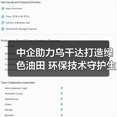 中企助力乌干达打造绿色油田 环保技术守护生态与未来 中企助力乌干达打造绿色油田 环保技术守护生态与未来