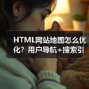 HTML网站地图怎么优化?用户导航+搜索引擎索引双提升 HTML网站地图怎么优化?用户导航+搜索引擎索引双提升