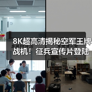 8K超高清揭秘空军王牌战机!征兵宣传片登陆院线 8K超高清揭秘空军王牌战机!征兵宣传片登陆院线