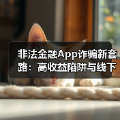 非法金融App诈骗新套路：高收益陷阱与线下交付风险警示