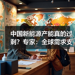 中国新能源产能真的过剩?专家:全球需求支撑发展 中国新能源产能真的过剩?专家:全球需求支撑发展
