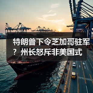特朗普威胁芝加哥部署国民警卫队,州长怒斥非美国式-启闻网 特朗普威胁芝加哥部署国民警卫队,州长怒斥非美国式-启闻网