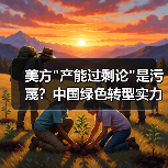美方借“产能过剩”抹黑中国 中国绿色产能实为全球贡献-启闻网