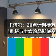 卡塔尔：20点计划待澄清 将与土埃哈马斯磋商停火