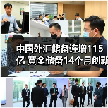 中国外汇储备连增115亿 黄金储备14个月创新高 中国外汇储备连增115亿 黄金储备14个月创新高