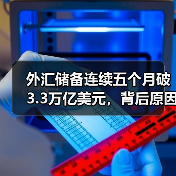 外汇储备连续五个月破3.3万亿美元,背后原因是什么? 外汇储备连续五个月破3.3万亿美元,背后原因是什么?