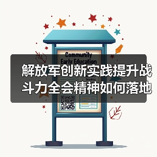 解放军创新实践提升战斗力全会精神如何落地？揭秘