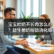 宝宝吐奶不长肉怎么办?益生菌奶粉助消化吸收关键在哪儿 宝宝吐奶不长肉怎么办?益生菌奶粉助消化吸收关键在哪儿