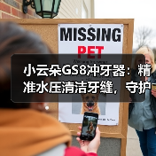 小云朵GS8冲牙器:精准水压清洁牙缝,守护口腔健康 小云朵GS8冲牙器:精准水压清洁牙缝,守护口腔健康
