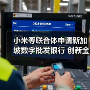 小米等联合体申请新加坡数字批发银行 创新金融科技赋能中小企 小米等联合体申请新加坡数字批发银行 创新金融科技赋能中小企