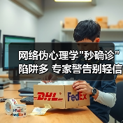 网络伪心理学”秒确诊”陷阱多 专家警告别轻信 网络伪心理学”秒确诊”陷阱多 专家警告别轻信