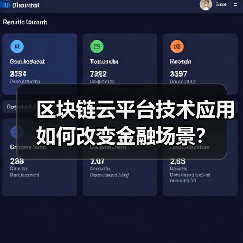 区块链云平台技术应用如何改变金融场景? 区块链云平台技术应用如何改变金融场景?
