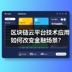 区块链云平台技术应用如何改变金融场景? 区块链云平台技术应用如何改变金融场景?