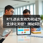 RTL语言支持为何成为全球化关键?揭秘阿拉伯语和希伯来语排版技巧 RTL语言支持为何成为全球化关键?揭秘阿拉伯语和希伯来语排版技巧