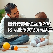 国开行养老金融投200亿 赋能银发经济高质量发展