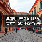 美国对以军售加剧人道灾难?道德质疑持续升级 美国对以军售加剧人道灾难?道德质疑持续升级