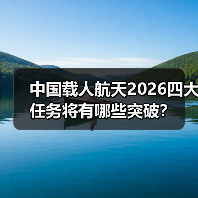 中国载人航天2026四大任务将有哪些突破? 中国载人航天2026四大任务将有哪些突破?