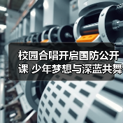 校园合唱开启国防公开课 少年梦想与深蓝共舞 校园合唱开启国防公开课 少年梦想与深蓝共舞