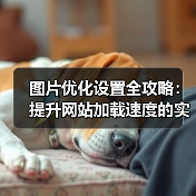 图片优化设置全攻略：提升网站加载速度的实用技巧