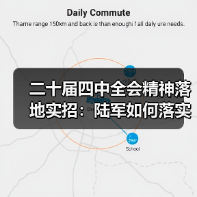 二十届四中全会精神落地实招：陆军如何落实？