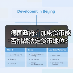 德国政府:加密货币能否挑战法定货币地位? 德国政府:加密货币能否挑战法定货币地位?
