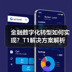 金融数字化转型如何实现？T1解决方案解析