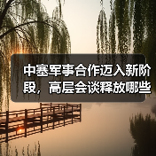 中塞军事合作迈入新阶段,高层会谈释放哪些关键信号? 中塞军事合作迈入新阶段,高层会谈释放哪些关键信号?