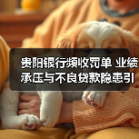 贵阳银行频收罚单 业绩承压与不良贷款隐患引热议 贵阳银行频收罚单 业绩承压与不良贷款隐患引热议