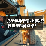 党员领导干部如何以党性筑牢精神脊梁? 党员领导干部如何以党性筑牢精神脊梁?