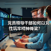 党员领导干部如何以党性筑牢精神脊梁? 党员领导干部如何以党性筑牢精神脊梁?