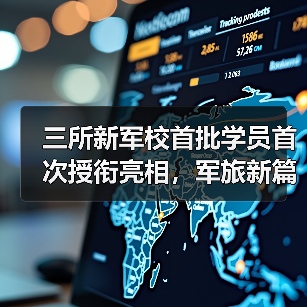 三所新军校首批学员首次授衔亮相,军旅新篇章开启 三所新军校首批学员首次授衔亮相,军旅新篇章开启