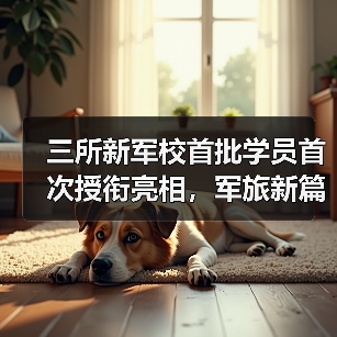 三所新军校首批学员首次授衔亮相,军旅新篇章开启 三所新军校首批学员首次授衔亮相,军旅新篇章开启