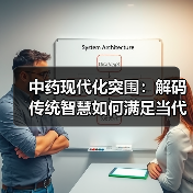 中药现代化突围:解码传统智慧如何满足当代健康需求 中药现代化突围:解码传统智慧如何满足当代健康需求