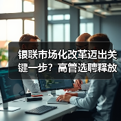 银联市场化改革迈出关键一步?高管选聘释放哪些信号? 银联市场化改革迈出关键一步?高管选聘释放哪些信号?