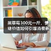 黑草莓300元一斤,情绪价值如何引爆消费新趋势? 黑草莓300元一斤,情绪价值如何引爆消费新趋势?