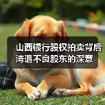 山西银行股权拍卖背后 清退不良股东的深意 山西银行股权拍卖背后 清退不良股东的深意