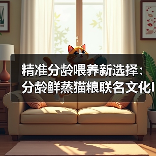 精准分龄喂养新选择:分龄鲜蒸猫粮联名文化IP守护宠物生命质量 精准分龄喂养新选择:分龄鲜蒸猫粮联名文化IP守护宠物生命质量