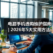 电脑手机选购维护指南 | 2026年5大实用方法避坑 电脑手机选购维护指南 | 2026年5大实用方法避坑