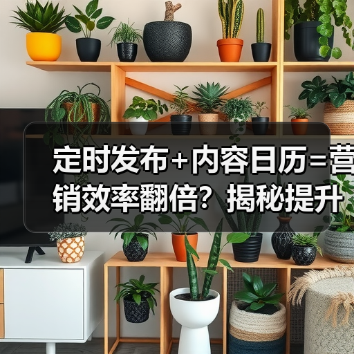 定时发布+内容日历=营销效率翻倍?揭秘提升转化率的高效运营策略 定时发布+内容日历=营销效率翻倍?揭秘提升转化率的高效运营策略