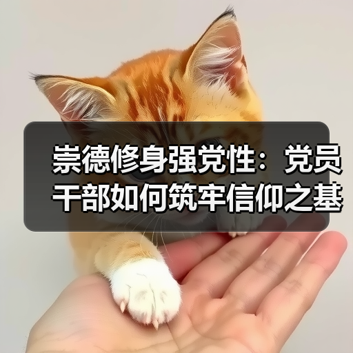 崇德修身强党性:党员干部如何筑牢信仰之基? 崇德修身强党性:党员干部如何筑牢信仰之基?
