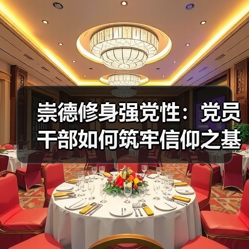 崇德修身强党性:党员干部如何筑牢信仰之基? 崇德修身强党性:党员干部如何筑牢信仰之基?