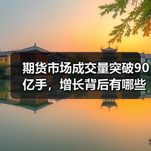 期货市场成交量突破90亿手,增长背后有哪些关键驱动? 期货市场成交量突破90亿手,增长背后有哪些关键驱动?
