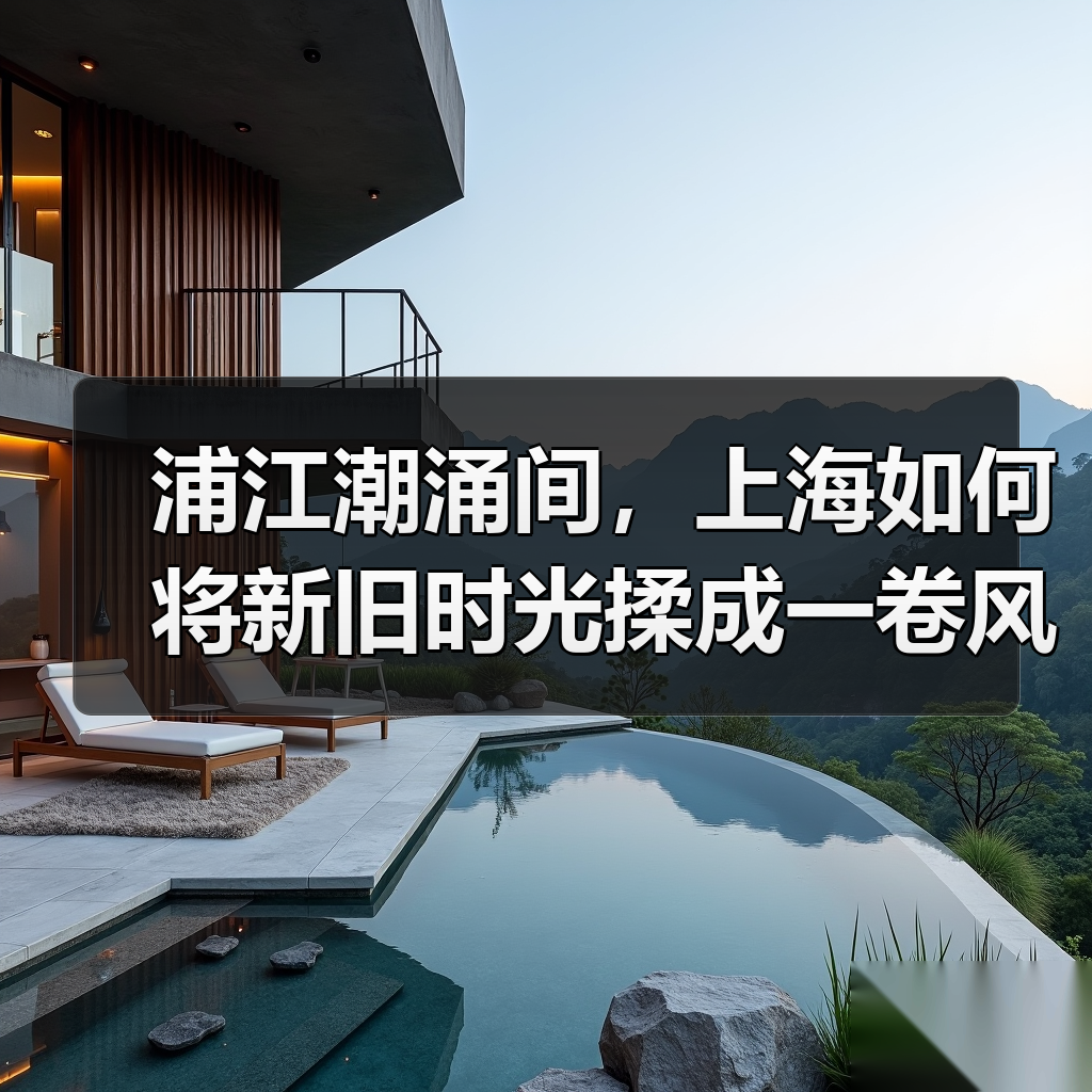 浦江潮涌间,上海如何将新旧时光揉成一卷风华? 浦江潮涌间,上海如何将新旧时光揉成一卷风华?