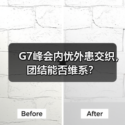 G7峰会内忧外患交织,团结能否维系? G7峰会内忧外患交织,团结能否维系?