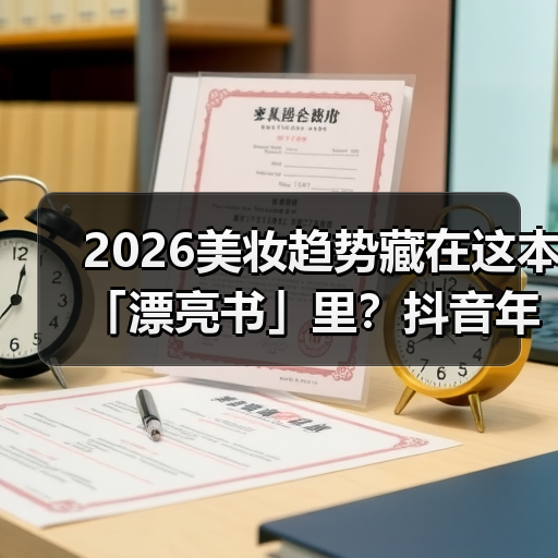 2026美妆趋势藏在这本「漂亮书」里?抖音年度白皮书全解析 2026美妆趋势藏在这本「漂亮书」里?抖音年度白皮书全解析